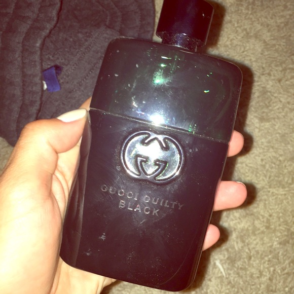 gucci guilty black bottle